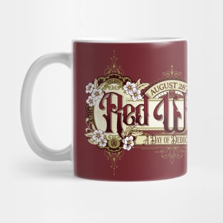 Vintage Sign Red Wine Day Mug